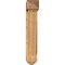 Ekena Millwork Traditional Arts and Crafts Smooth Bracket w/ Offset Brace, Western Red Cedar, 7 1/2"W x 30"D x 42"H BKT0806X30X42TRA03SWR - alternate 4